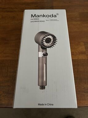 Filtered Shower Head in Gray